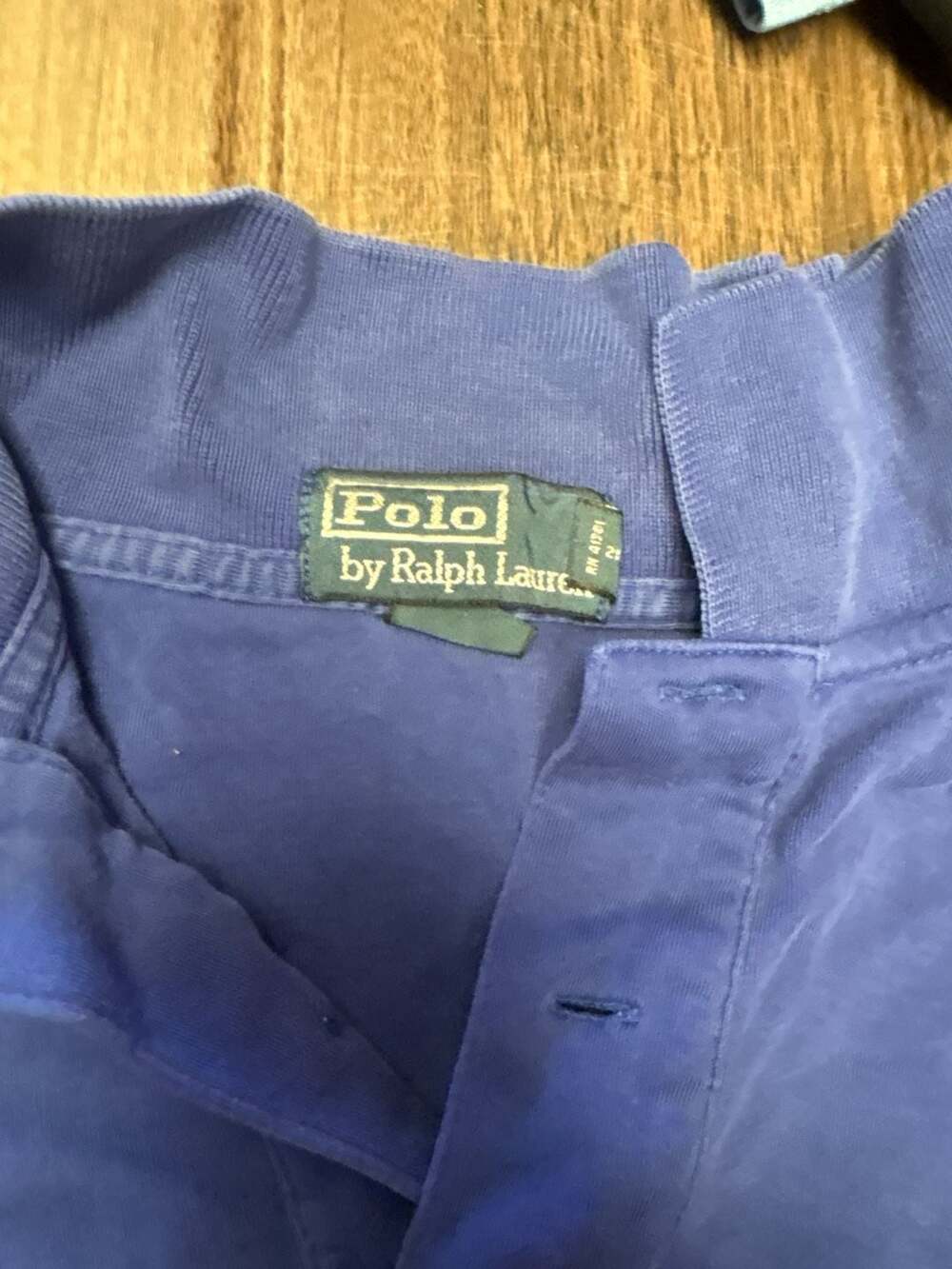 Polo Ralph Lauren Blue Short Sleeve Polo Shirt Size M